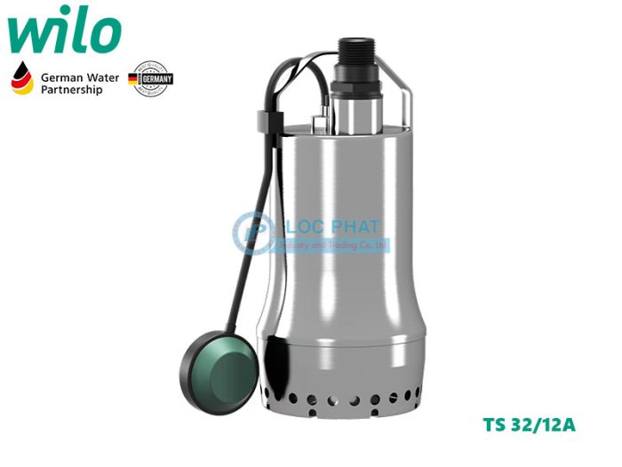 Máy bơm chìm inox Wilo TS 32/12A (mã cũ PD-S550EA)