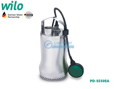 Máy bơm chìm nước sạch vật liệu thép không gỉ WiLo PD-S550EA