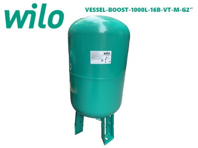 Bình tích áp Wilo VESSEL-BOOST-1000L-16B-VT-M-G2” 1000 lít 16 bar