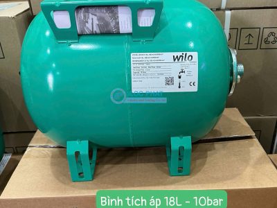 Bình tích áp Wilo VESSEL-BOOST-18L-10B-HZ-M-G1”-EPDM 18 lít 10 bar