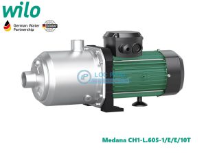 Bơm đa tầng cánh Wilo Medana CH1-L.605-1/E/E/10T đầu inox