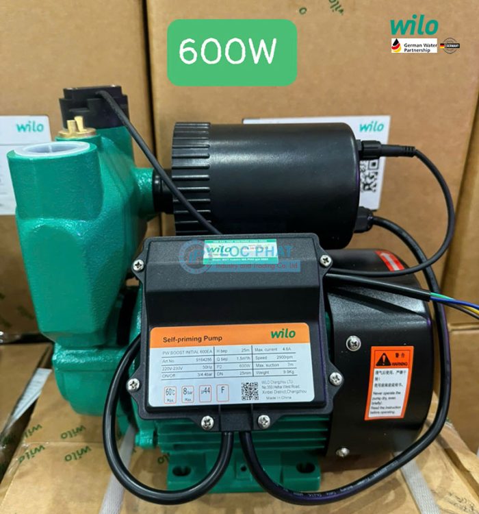 Hình ảnh thực tế bơm tăng áp thông minh Wilo PW BOOST INITIAL 600EA 600 W