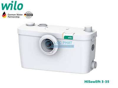 Bơm thoát nước thải Wilo HiSewlift 3-35 (WC) nước thải bồn cầu