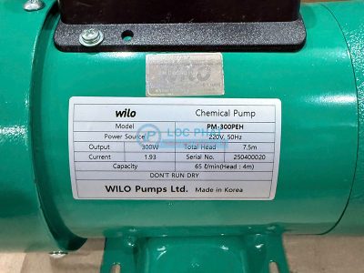 Alternative view of Máy bơm hóa chất dạng từ Wilo PM-300PEH 300 W