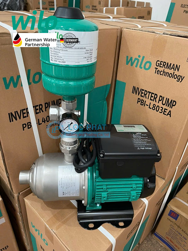 Bơm Wilo thương hiệu Đức Bơm Wilo thương hiệu Đức