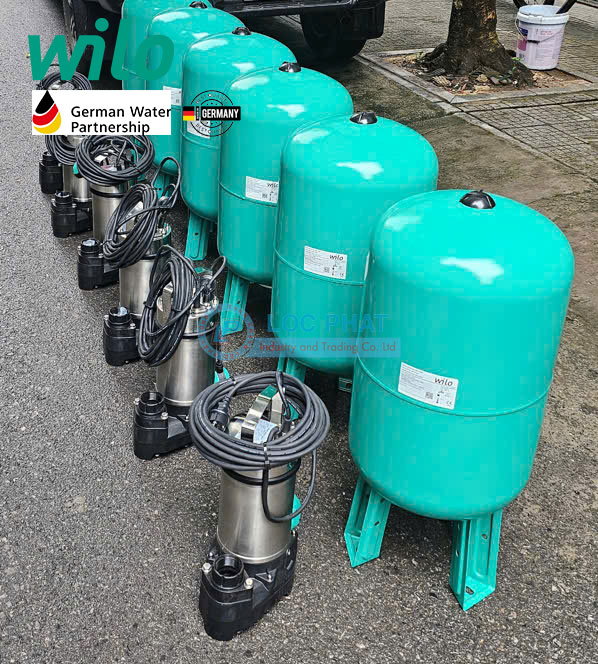 Bơm Wilo vật liệu inox Bơm Wilo vật liệu inox