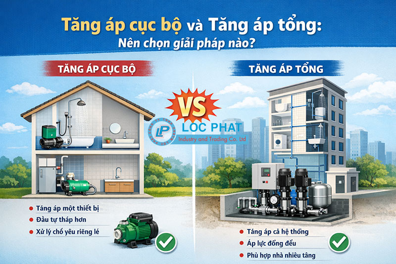 Tăng áp cục bộ và tăng áp tổng: nên chọn giải pháp nào?