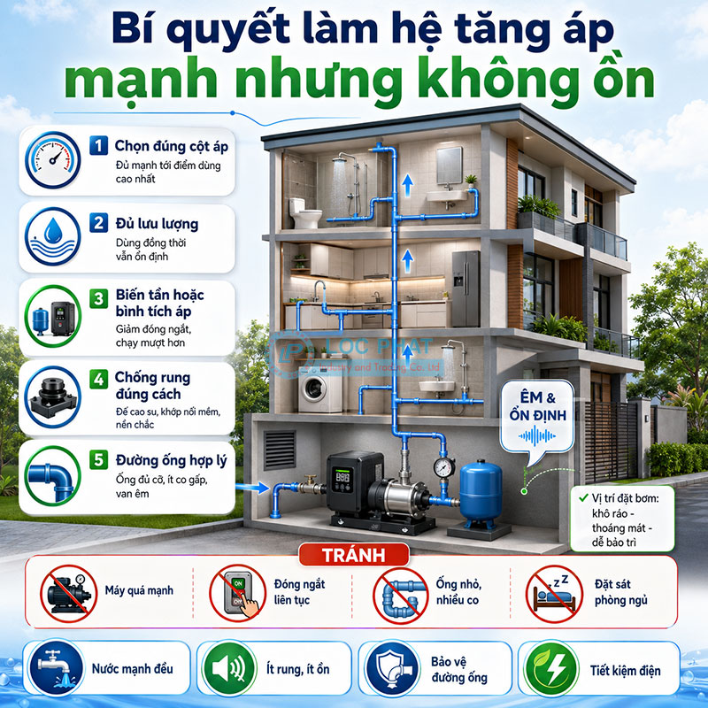 Bí quyết làm hệ tăng áp mạnh nhưng không ồn
